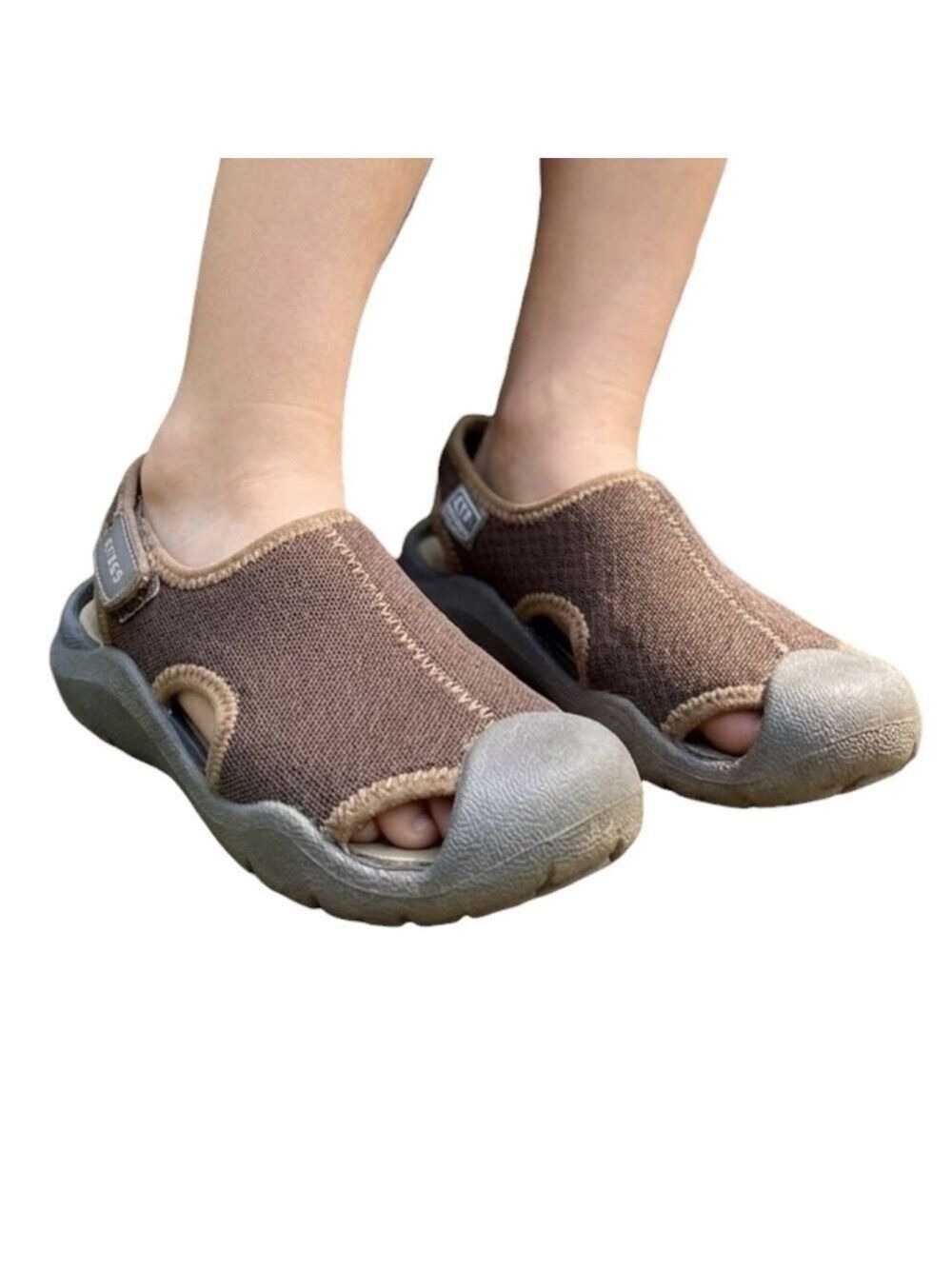 Crocs Kids Brown Sandals Size C13